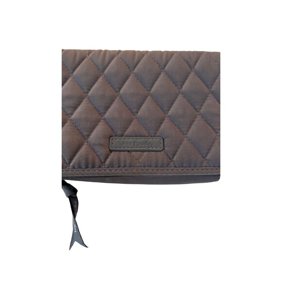 Vera Bradley 3-In-1 Crossbody Phone Case Wallet Carbon Gray No Strap - Picture 3 of 7